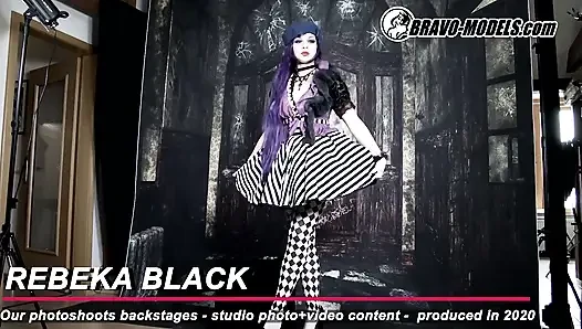 Pemotretan rebeka black 386-backstage - dewasa