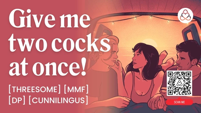 ASMR Audio Porn: MMF FWB Threesome Fuck in a Car – DP, Anal & Public Sex – Erotic Audio Story