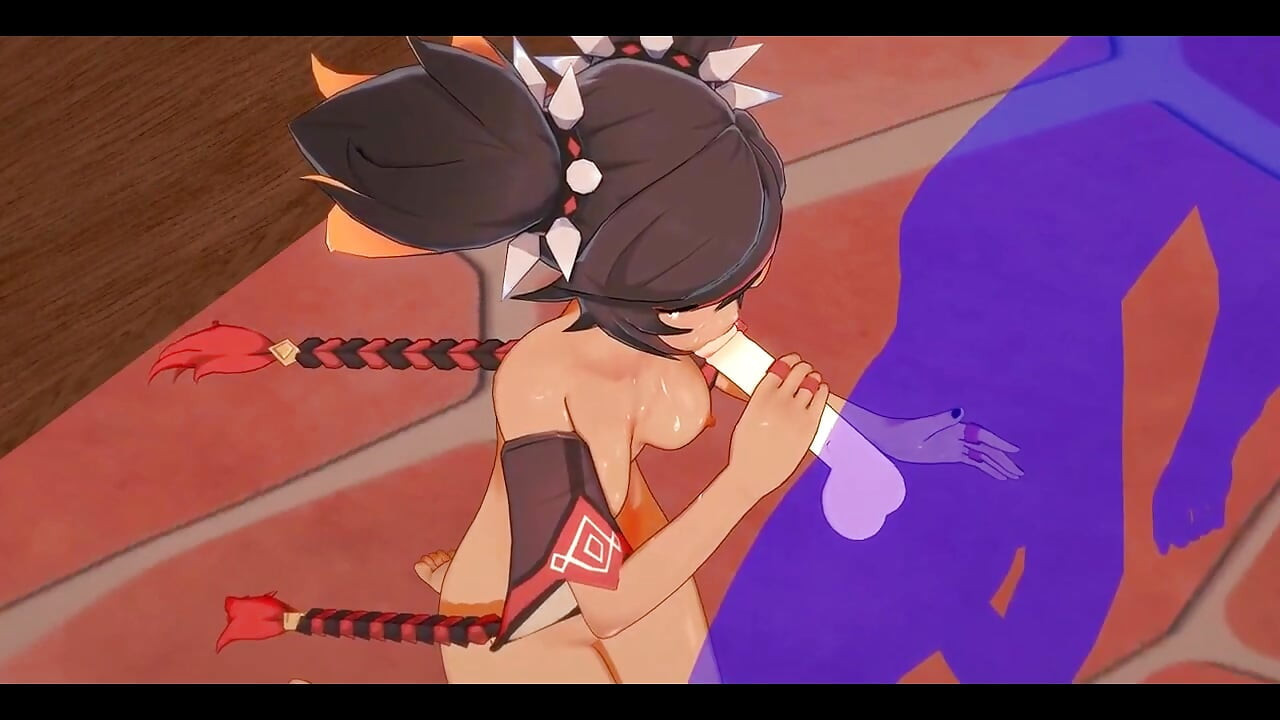 Genshin Impact Hentai - Xinyan Hardsex - japanischer asiatischer Manga-Anime-Film Spiel Porno