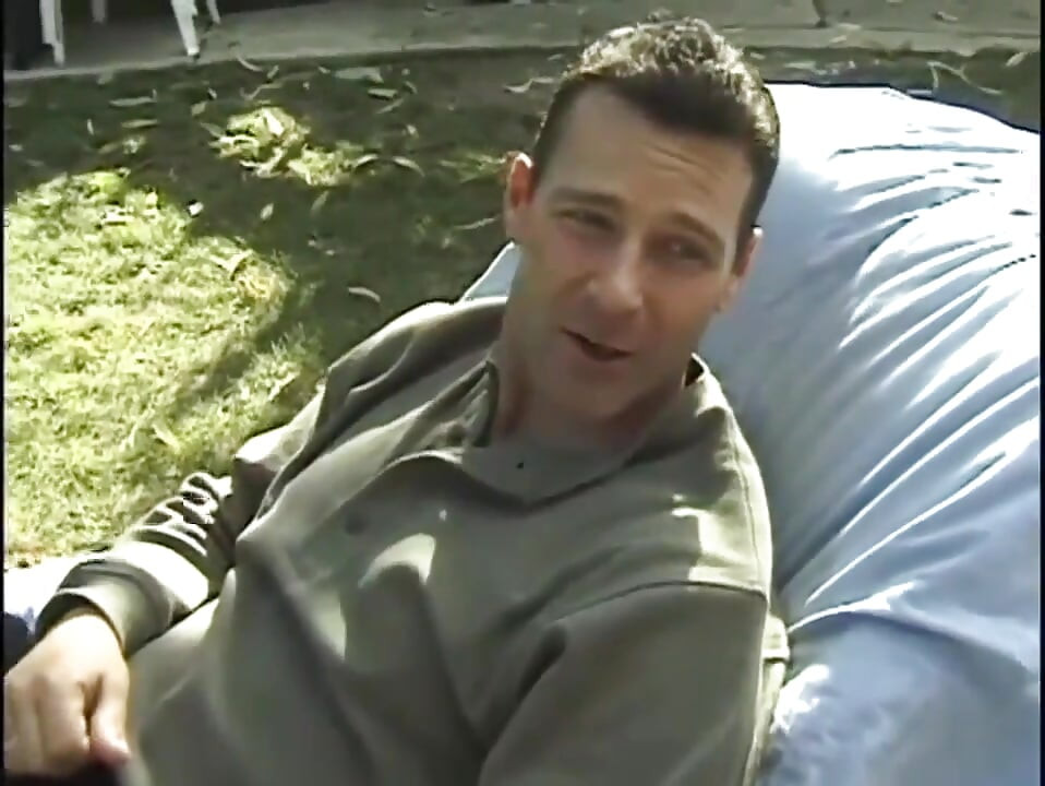 Big boobs blonde milf anal fucking in the garden