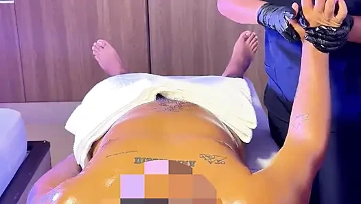 Sensual Manual Massage POV - Big Built Amateur Guy Happy Ending