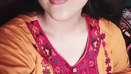 Hot step sister showing her big boobs and pussy to her step brother