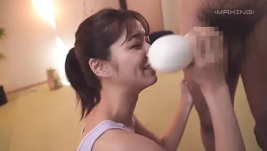 Sumire Kuramoto - Drool-tropfende französische kÃ1/4ssen und Edging Ejakulationskontrolle 2
