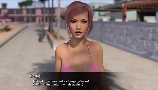 Baştan çıkarma beldesi 13 Sadie'nin diğer kızların göğüslerine dokunmayı sevdiğini sanmıyorum