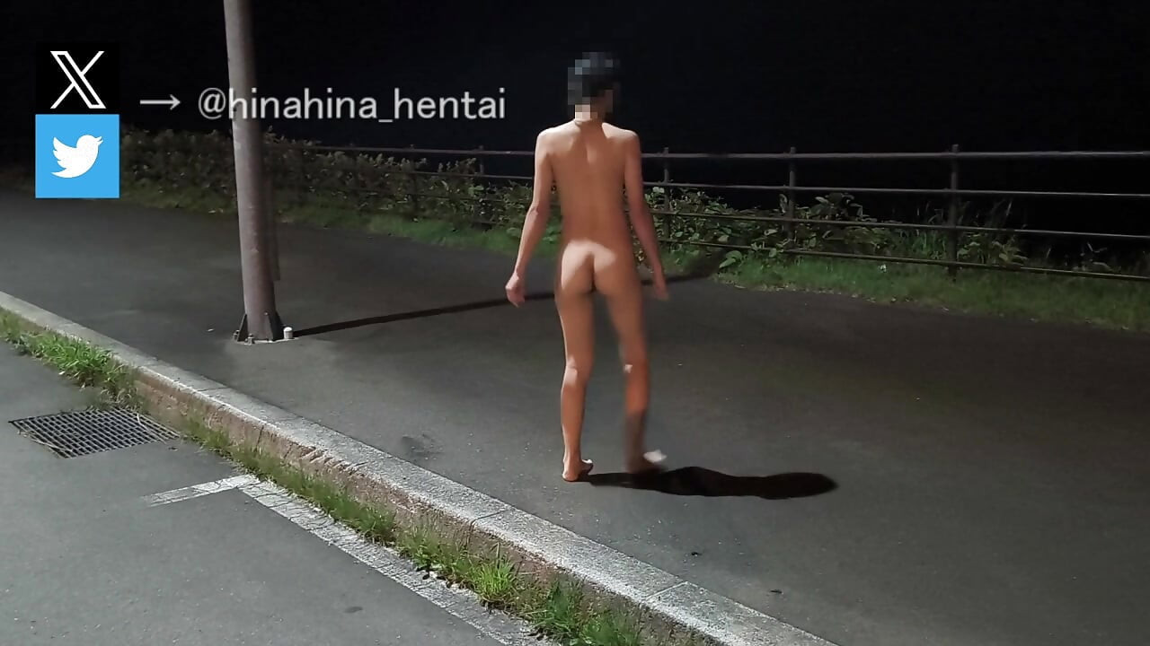 [Açık havada teşhir] İyi değildi 💦 çünkü geceleri japonya / japon / açık havada / hentai
