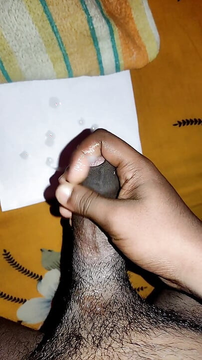 Indian teen big black dick masterbating from morning