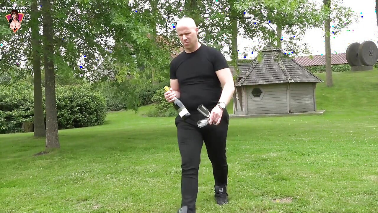 Vissersvriend, vuile oude man krijgt een levensshow