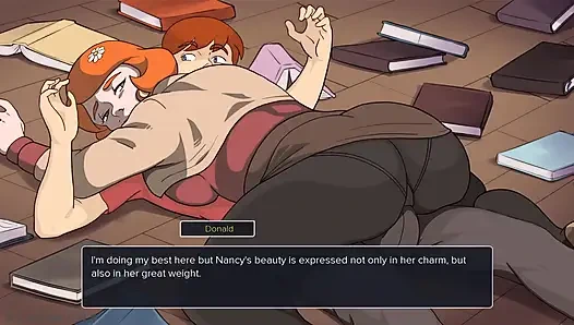 I got special treatment from the girl I met in the library video game porn