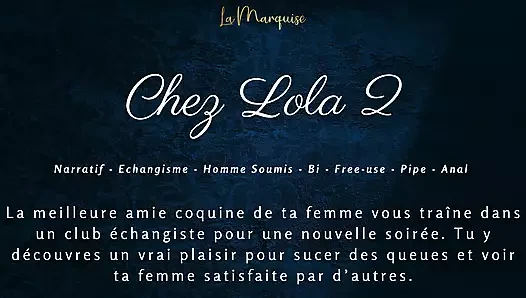 French Audio Story - You're free-using in the swingers' club with your wife