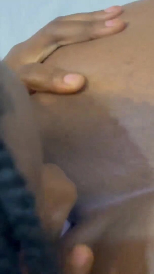 Sexy Nigerian black ebony lesbian worship each others ass with some anal rimming | Clip 2