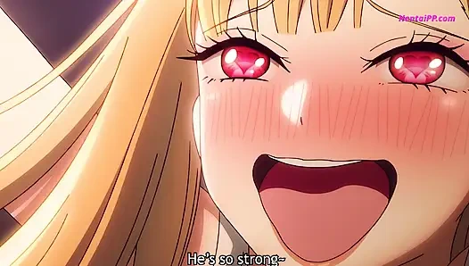 Gojo pertama kalinya nggak canggung - sempurna banget. Karena itu dengan Marin (Hentai)