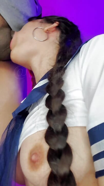 Making the Hottie Suck My Dick!