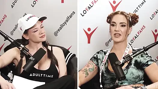Siri Dahl grup seks partisi*es ve porno ödülleri | Siri Dahl ile Avn Özel | Adult Time Podcast