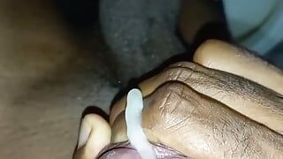 Perfect uncut young black cock for married mature virgin ass cum and pee by sissy bitch
