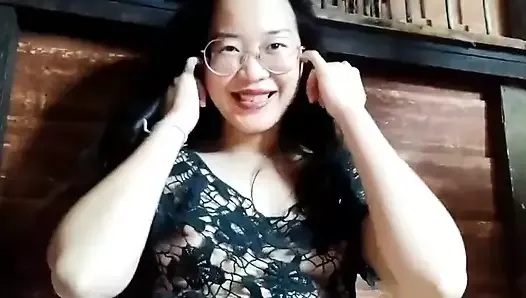 Cute sexy Asian Horny Girl Show Tyłek i cipki 11