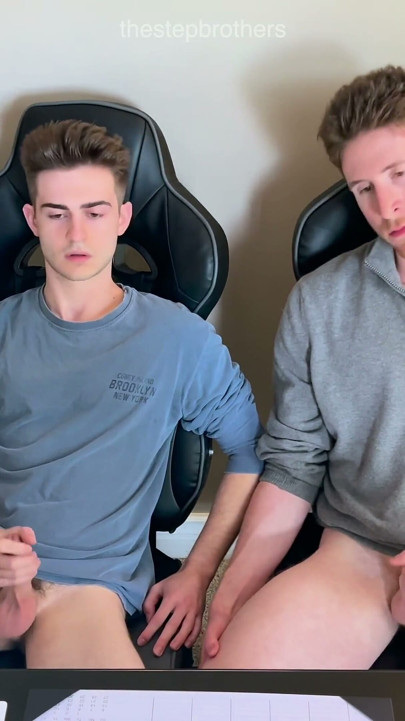Jerking off with My Bro
