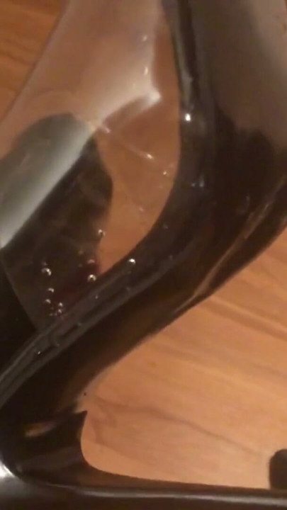 Latex Fetish Shower Pissing | Clip 3