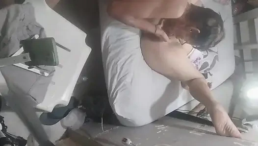 Dia suka aku apa yang harus dilakukan. banyak makan memek