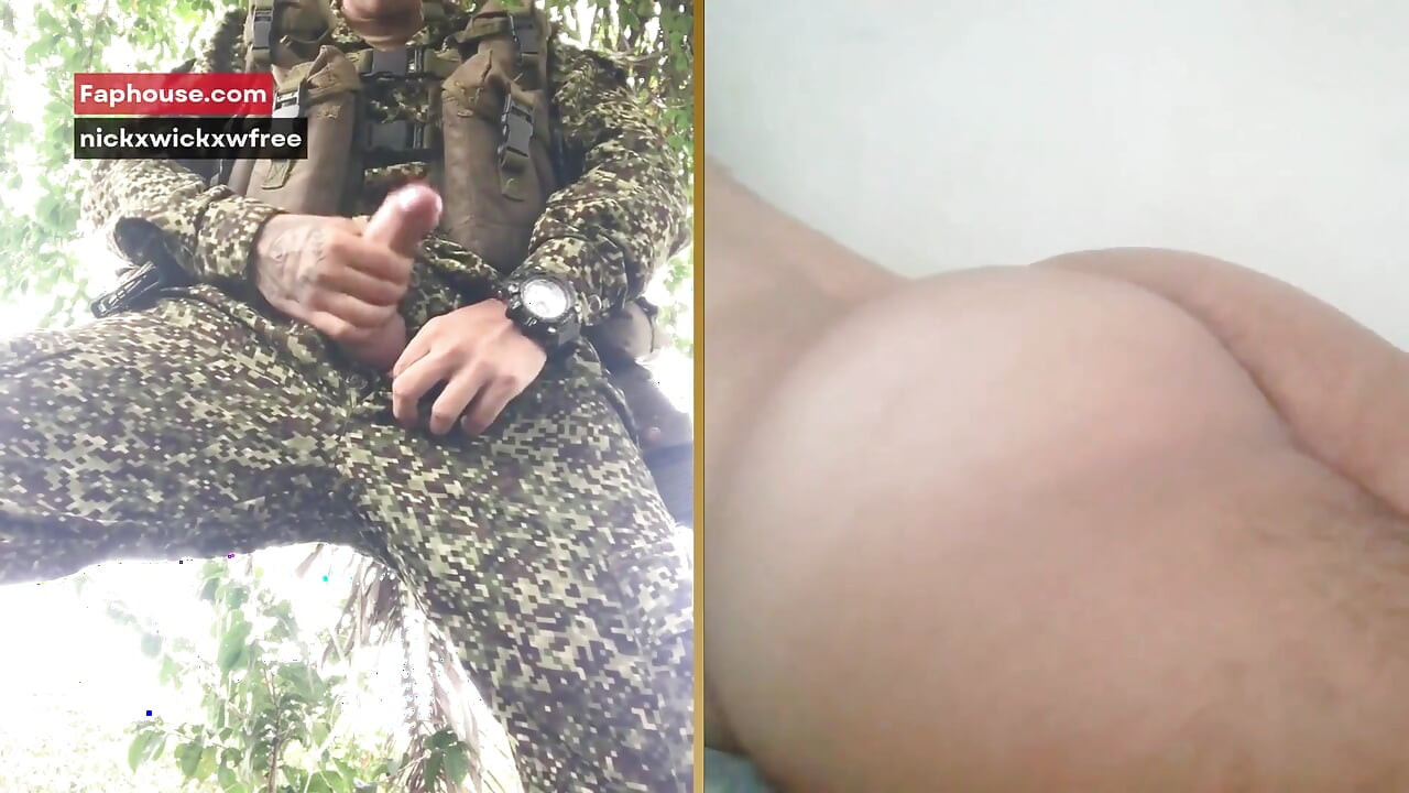 Genç Asker Canlı İçin Boşalıyor