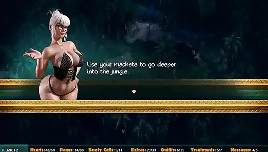 Treasure of Nadia: freche, riskante erotische ereignisse in der dschungel ep 133