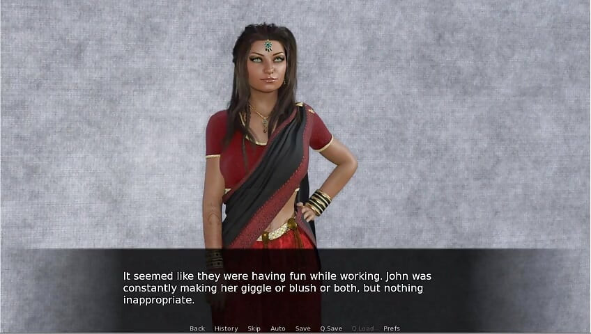 Desi MILF Seduction - Gameplay - Roleplay - Saree Wearing Stepmom Fucked by Stepson Bully