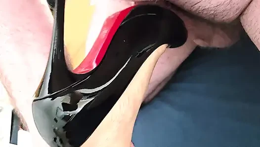 She never wears those shiny black Louboutin heels (size 36) without a reason.
