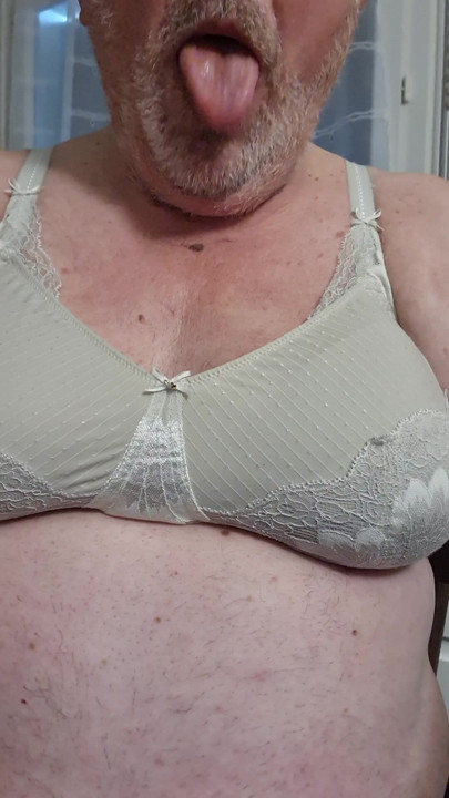 With a bra