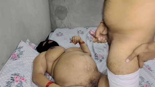 Indian desi bhabhi sucked dick and pressed boobs