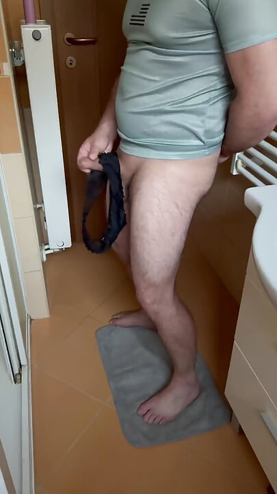 My Stepsister Caught Me Playing with Her Panties and Punished Me