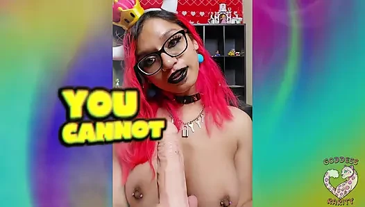 Goddess Rarity loves giving Mario a BJ as Bowsette