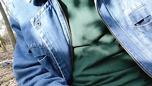 Like an Eunuch - Empty Ballsack on Soft and Hard Cock and Cumshot - Cum Drops Right on Camera Lens
