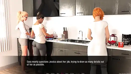 Jessica o'neil #4 - Heather ve Jessica birbirlerinin amını yaladı.