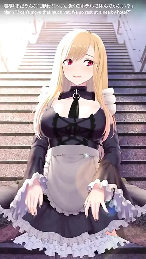 Kitagawa Marine Maid Cosplay Xray