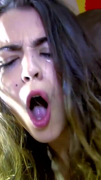 Captivating moment from "Fuck me till I cry - Claudia Bomb & Terry"