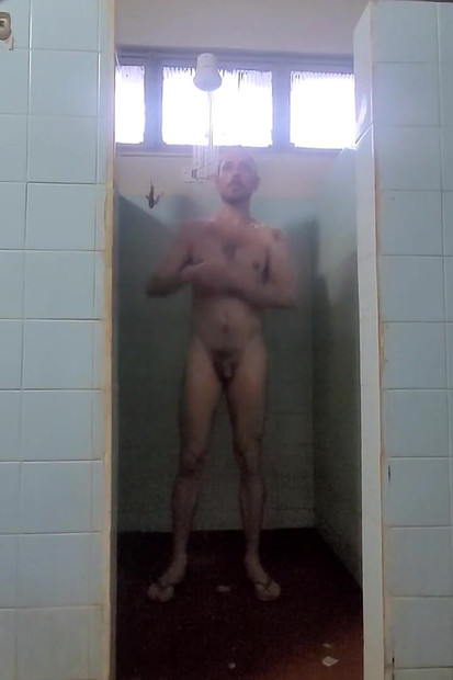 I Am Hot Fun Showering My Foreskin at Country Club