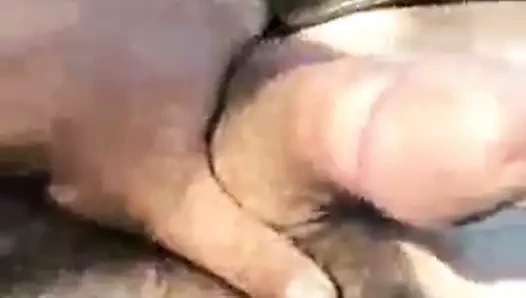 arabada mastürbasyon
