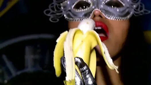 Wild Outdoor Fuck and Hot Uniform Blowjob with BDSM Kick