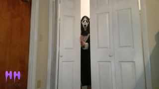 Step Step Son Spies On Aunt For Halloween Prank (Preview)