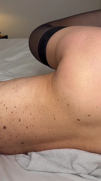 Thrilling moment from "Extremely hairy slim mature MILF fuck compilation"