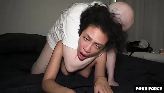 Ebony Teen First Time Rough Sex