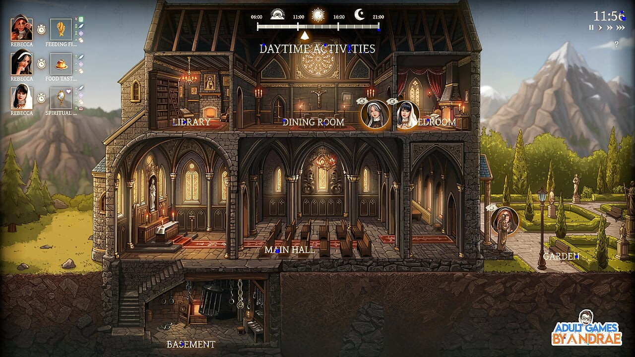 Sisters in Sin Gameplay Part 10 - Lust Tries to Rebuild Trust with Raquel