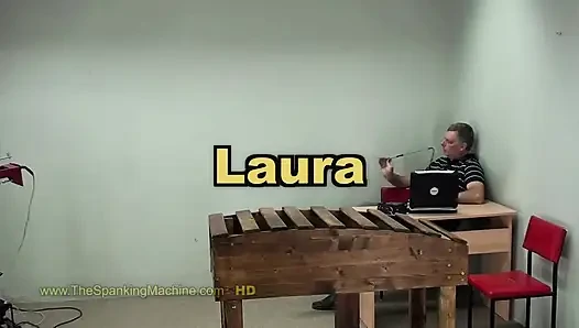 Laura şaplak makinesi - göt kırbaçlama