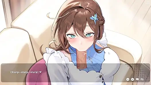 Inoue обожает сосать пальцы и хуй