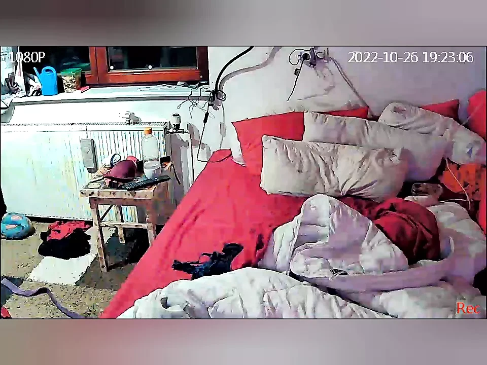Cam catches wife making a video of her masterbating