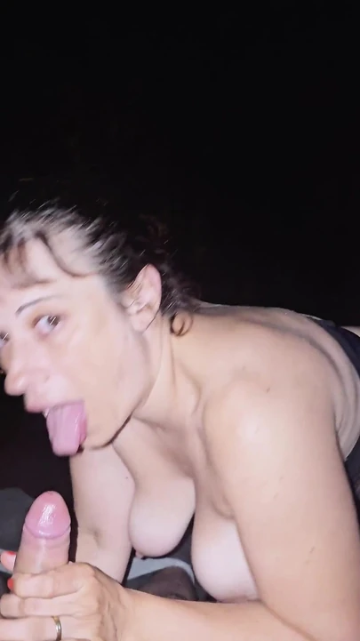 Spanish MILF Pornstar Lucia Bianco Fucking a Fan.