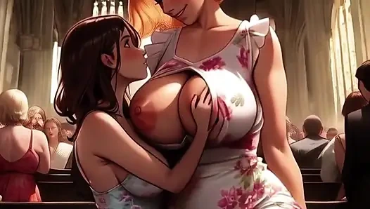 Big Natural Milky Church Tittys