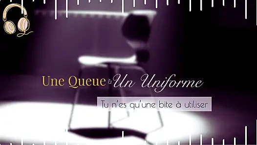 Sie sind nur ein Schwanz zu benutzen - französische audio-domina