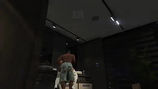 GTA 5 FRANKLIN CAPTAIN CRAZY DICK GIVING IT ALL OVER THE SAINTS GTA V