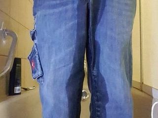 pee in jeans