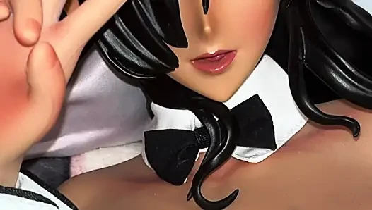 Büyük memeli karanlık elf olga discordia yarağımı alıyor ve yüzüne ve göğüslerine ateşli boşalma! 65 cm mini seks bebeği kemelias